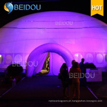 Camping inflável pop up alívio jardim gazebo tendas partido gigante inflável dome casamento tenda